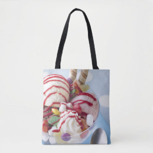 Trio van Ice Cream en Sweet Sundae Tote Bag