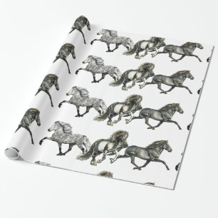 Trio van Icelandics Cadeaupapier