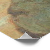 Trio van Lady Amherst's fazant door waterval Poster (Hoek)