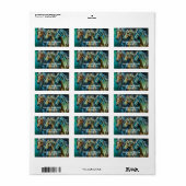 Trio van Paarden Etiket (Full Sheet)