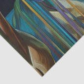 Trio van Paarden Tissuepapier (Detail)