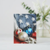 Trio van patriottische sierplanten briefkaart (Staand voorkant)