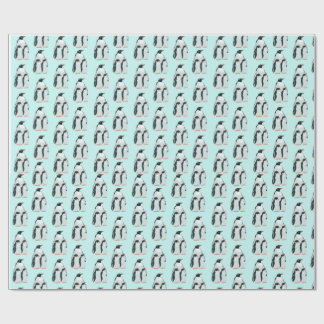 Trio van pinguïns cadeaupapier