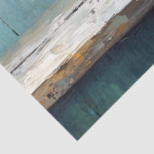 Trio van pompoenen op rustieke hout decoupage tissuepapier (Detail)