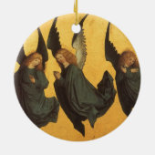 Trio van Renaissance Angels door Master of Housebo Keramisch Ornament (Achterkant)