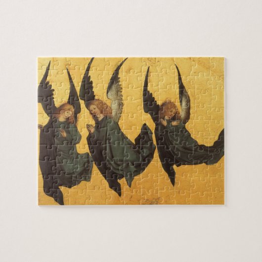 Trio van Renaissance Angels door Master of Housebo Legpuzzel (Horizontaal)