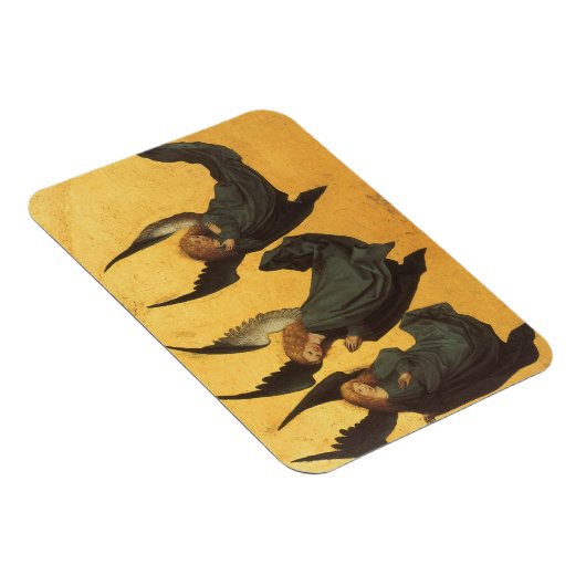 Trio van Renaissance Angels door Master of Housebo Magneet (Rechterzijde)