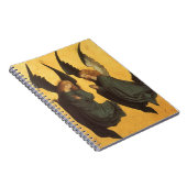 Trio van Renaissance Angels door Master of Housebo Notitieboek (Rechterzijde)