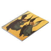 Trio van Renaissance Angels door Master of Housebo Notitieboek (Linkerzijde)