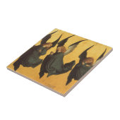 Trio van Renaissance Angels door Master of Housebo Tegeltje (Zijkant)