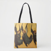 Trio van Renaissance Angels door Master of Housebo Tote Bag (Voorkant)