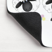 Trio van schapen muismat (Hoek)