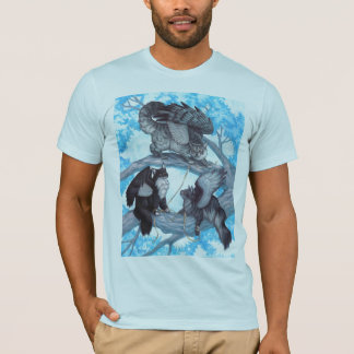 Trio van scharnierende katten T-shirt