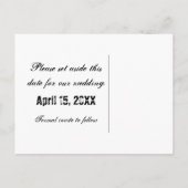 Trio van vlekken Halloween sparen het Briefkaart v (Achterkant)