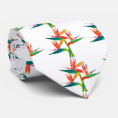 Trio van vogels in het Paradijs Stropdas (Opgerold)