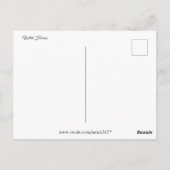 Trio van wilde paarden in de woestijn briefkaart (Achterkant)