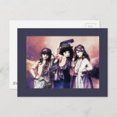 Trio van zigeunerkinderen briefkaart (Voorkant / Achterkant)