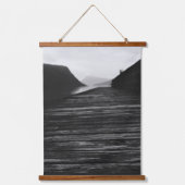 Trio van zwart en wit Captures of Water Hangend Wandkleed (Voorkant 2)