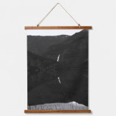 Trio van zwart en wit Captures of Water Hangend Wandkleed (Voorkant 3)