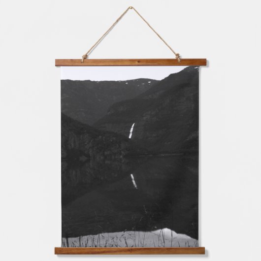 Trio van zwart en wit Captures of Water Hangend Wandkleed (Voorkant 3)