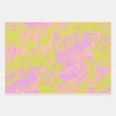 Trio voor gemarmerde inpakpapieren vellen (Voorkant)