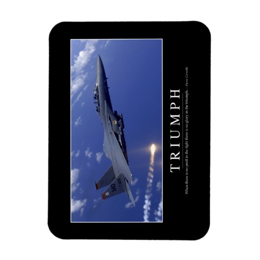 Triomf: Inspirerend prijsopgave 1 Magneet (Verticaal)