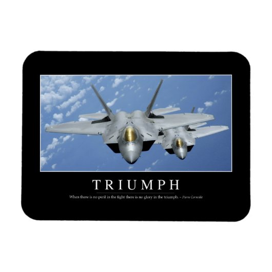 Triomf: Inspirerend prijsopgave 2 Magneet (Horizontaal)