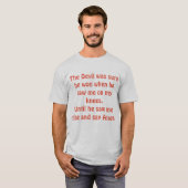 Triomf over het duivelse T-shirt (Voorkant volledig)