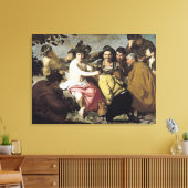 Triomf van Bacchus, 1628 Canvas Afdruk (Insitu (Woonkamer))