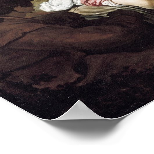 Triomf van Bacchus, 1628 Poster (Hoek)