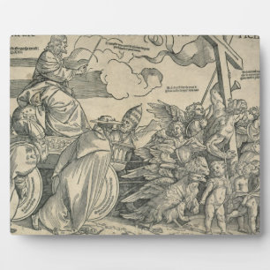 Triomf van Christus (houtgraving) Fotoplaat
