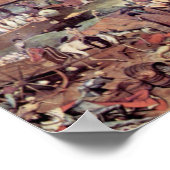 Triomf van de dood door Bruegel D. Ä. Pieter Poster (Hoek)