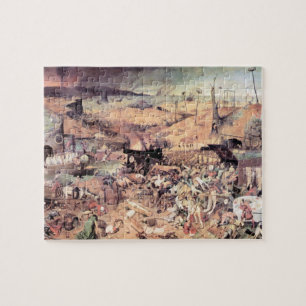 Triomf van de Dood door Pieter Bruegel Legpuzzel