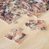 Triomf van de Dood door Pieter Bruegel Legpuzzel (Zijkant)
