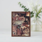 Triomf van de doodstraf met 0 (beste kwaliteit) briefkaart (Staand voorkant)