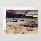 Triomf van de doodstraf met 0 (beste kwaliteit) briefkaart (Voorkant / Achterkant)