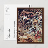 Triomf van de doodstraf met 0 (beste kwaliteit) briefkaart (Voorkant / Achterkant)