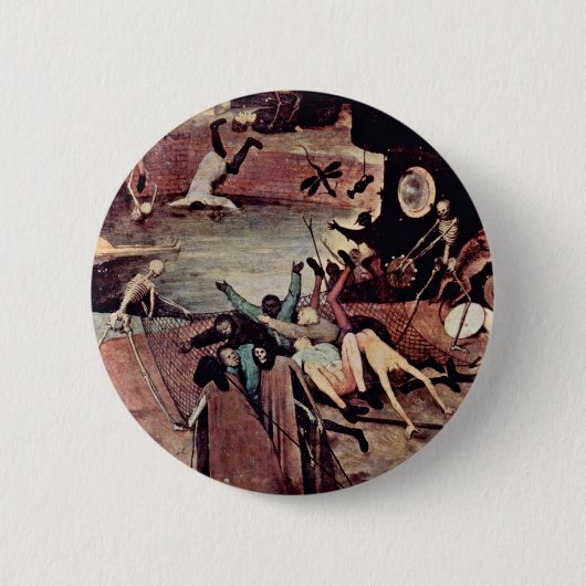 Triomf van de doodstraf met 0 (beste kwaliteit) ronde button 5,7 cm (Voorkant)