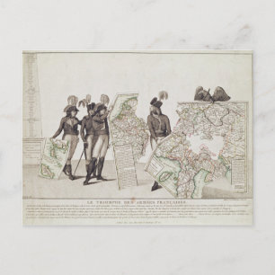 Triomf van de Franse legers Briefkaart