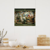 Triomf van de kerk poster (Keuken)