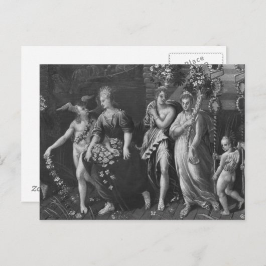 Triomf van de lente briefkaart (Voorkant / Achterkant)