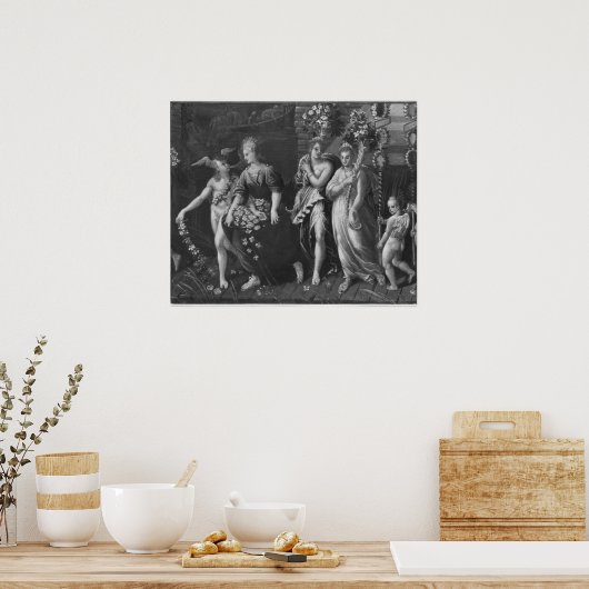 Triomf van de lente poster (Keuken)