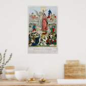 Triomf van de Republiek, 1875 Poster (Keuken)