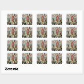 Triomf van de Republiek, 1875 Vierkante Sticker (Vel)
