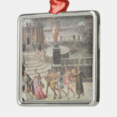 Triomf van de winter metalen ornament (Links)