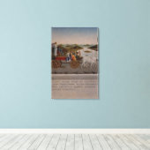 Triomf van Federigo da Montefeltro, hertog Urbino Canvas Afdruk (Insitu (Houten vloer))