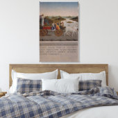 Triomf van Federigo da Montefeltro, hertog Urbino Canvas Afdruk (Insitu (Slaapkamer))