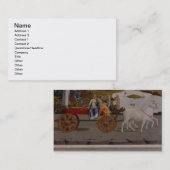 Triomf van Federigo da Montefeltro, hertog Urbino Visitekaartje (Voorkant / Achterkant)