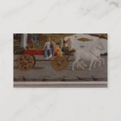 Triomf van Federigo da Montefeltro, hertog Urbino Visitekaartje (Achterkant)