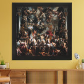 Triomf van Frederik Hendrik, de Prins van Sinaasap Canvas Afdruk (Insitu (Woonkamer))